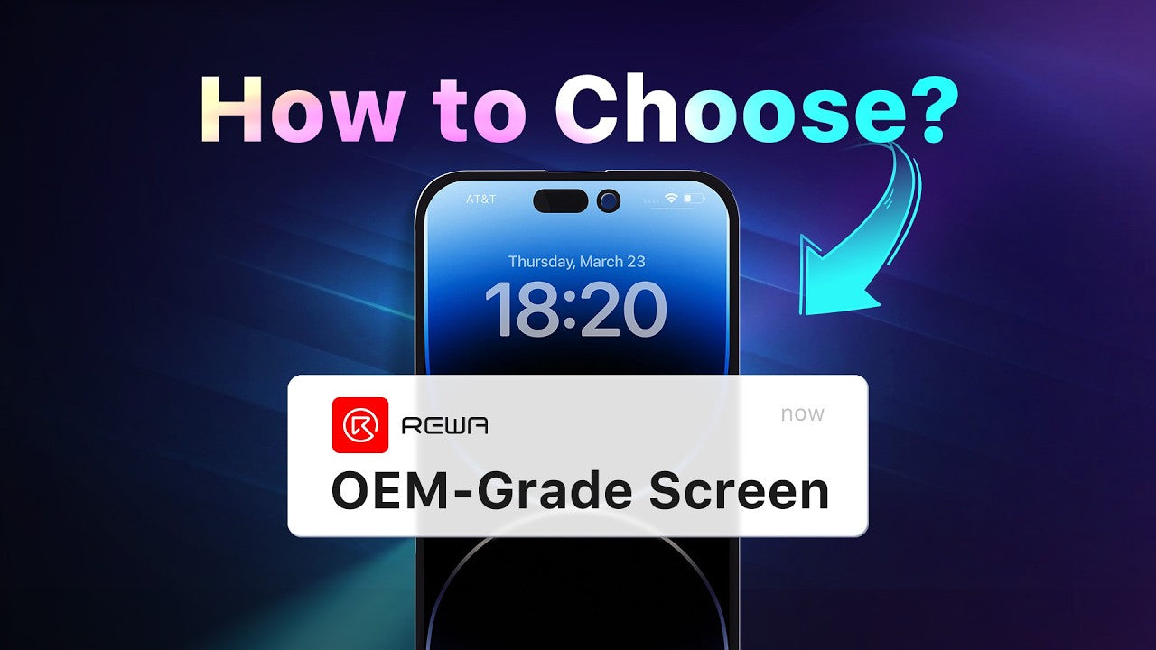 iPhone Screen Replacement: OEM Refurb vs. OEM Reassembled vs. REPART’s 120Hz Soft OLED