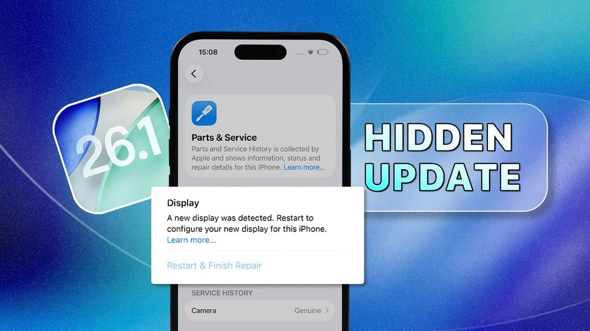 iOS 26.1 Screen Pairing: Hidden Update Every Technician Should Know