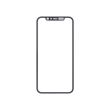 Reemplazo de cristal frontal para iPhone 11 Pro con OCA preinstalado