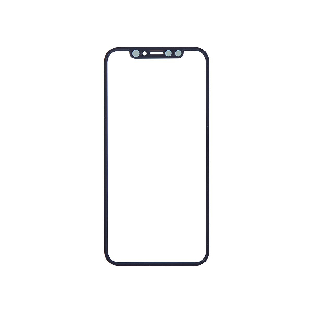 Замена переднего стекла iPhone XS от REPART с предварительно установленным OCA-пленкой.