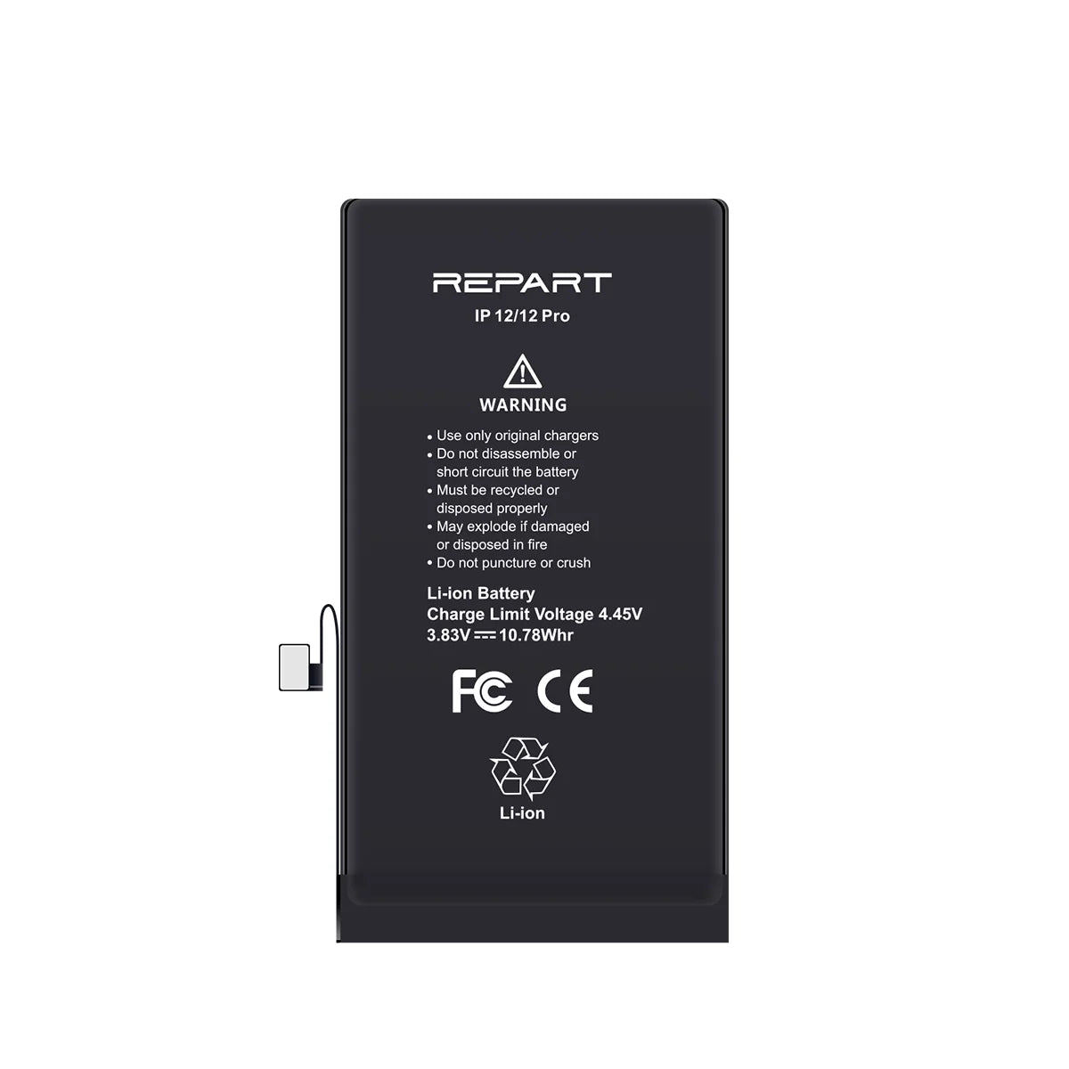 REPART iPhone 12/12 Pro Akku-Austausch mit Standardkapazität (Prime, TI IC Solution)