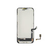 Phone screen assembly on a white background
