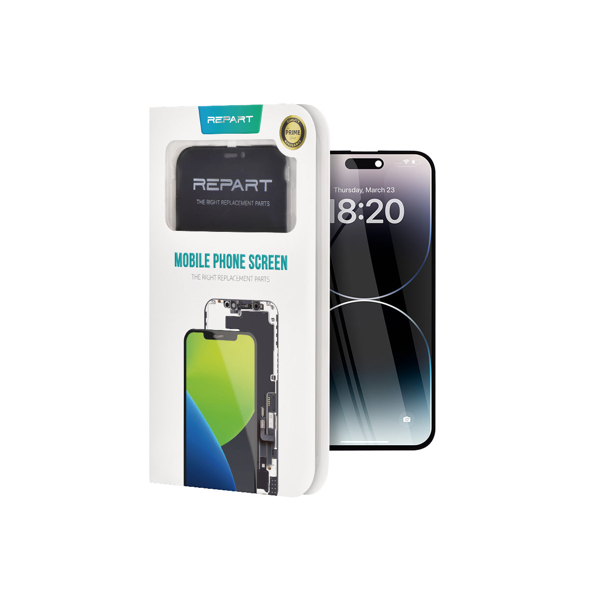 Reemplazo del conjunto de pantalla OLED rígida del iPhone 14 Pro Max
