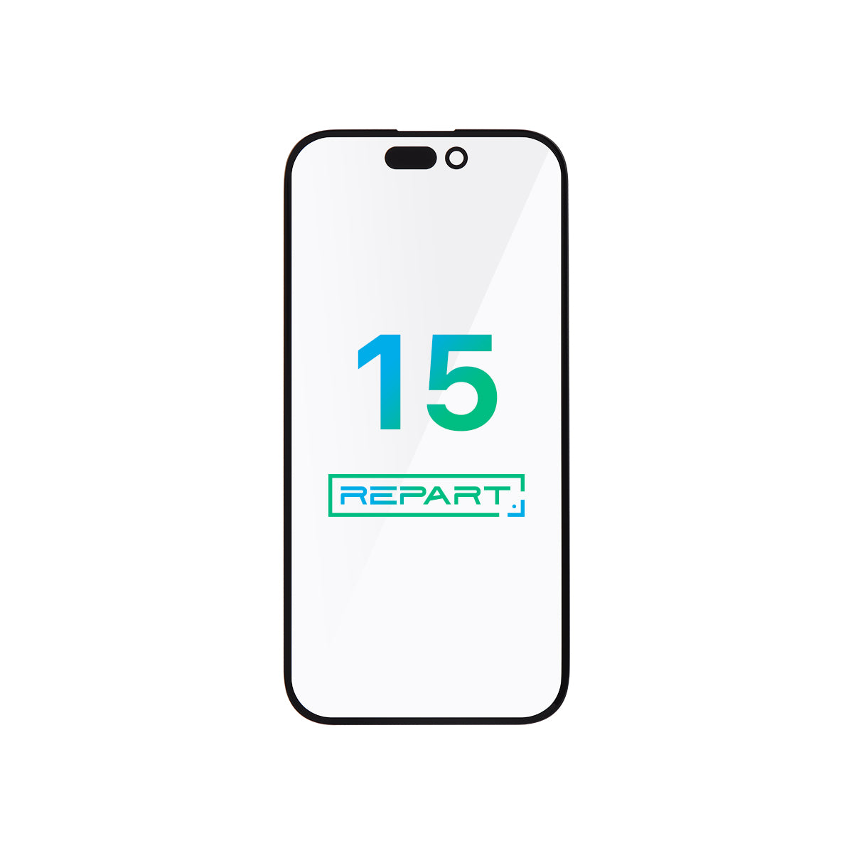 Reemplazo del cristal frontal del iPhone 15