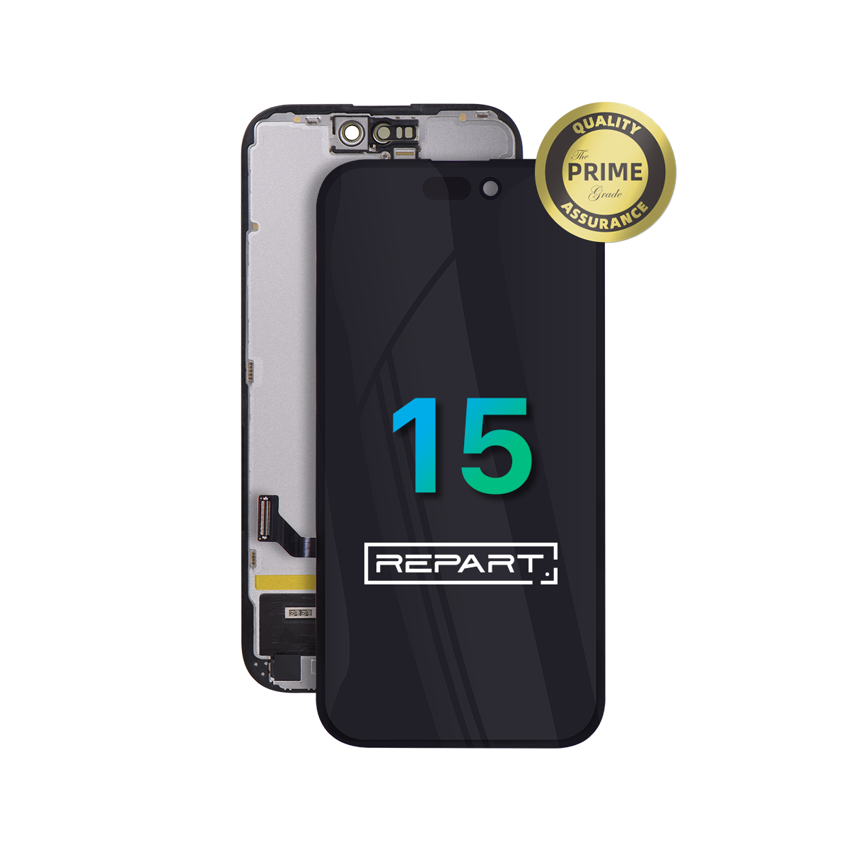 Assemblaggio schermo OLED morbido per iPhone 15