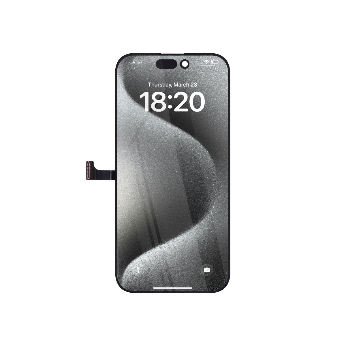 Reemplazo del conjunto de pantalla OLED rígida del iPhone 15 Pro