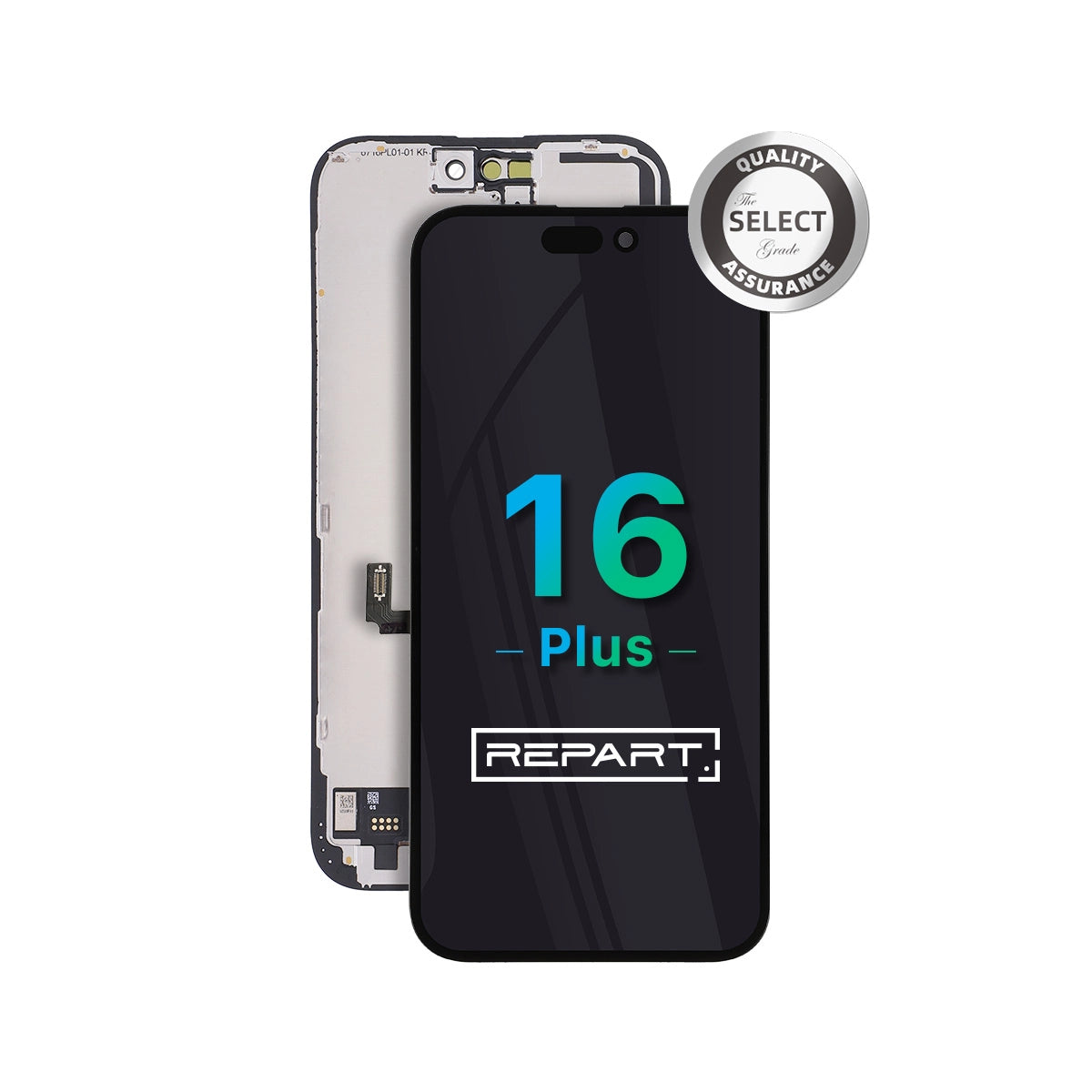 REPARAR Substituição do conjunto de ecrãs do iPhone 16 Plus (selecione Incell)