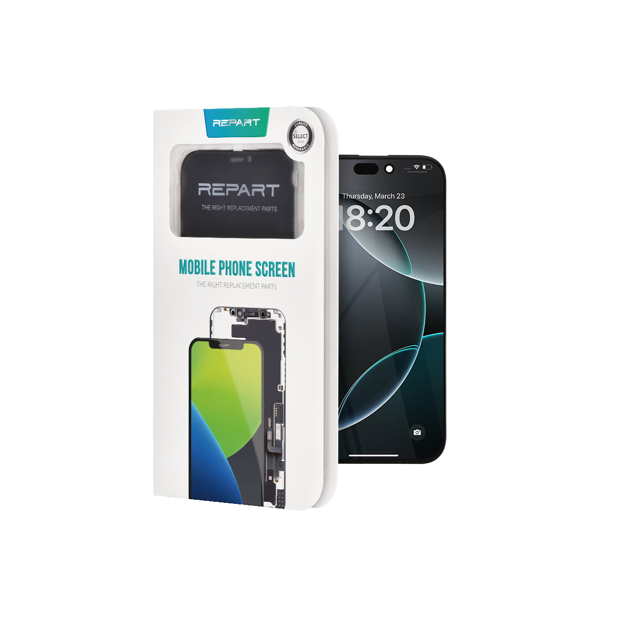 REPART iPhone 16 Pro Schermmodule Vervanging (Select Incell, 120 Hz)