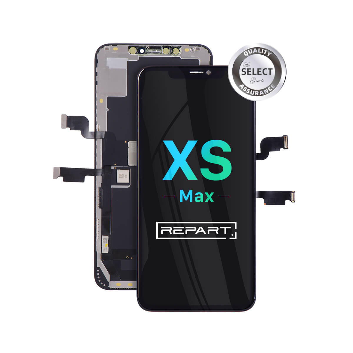 Sostituzione del gruppo schermo dell'iPhone XS Max REPART (Select Incell)
