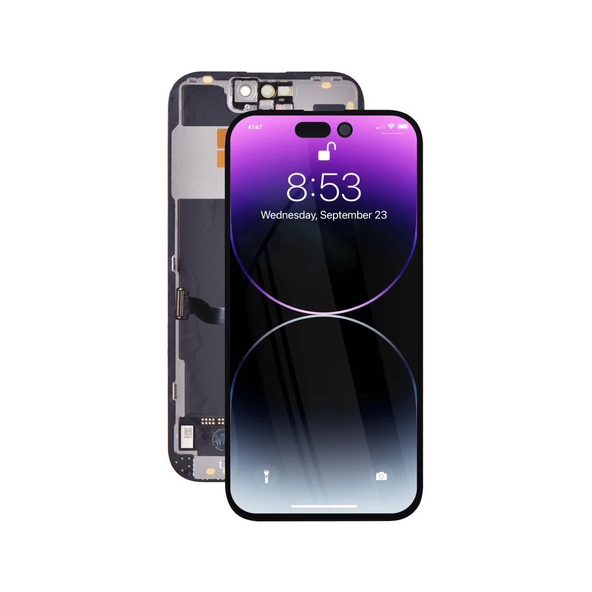 REPART Sostituzione gruppo schermo OLED rigido iPhone 14 Pro (Prime)