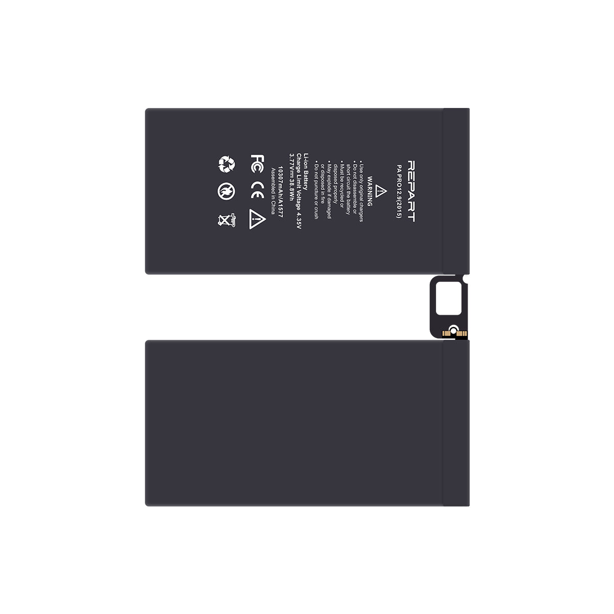 Batterijvervanging voor de iPad 12.9 (1e generatie)