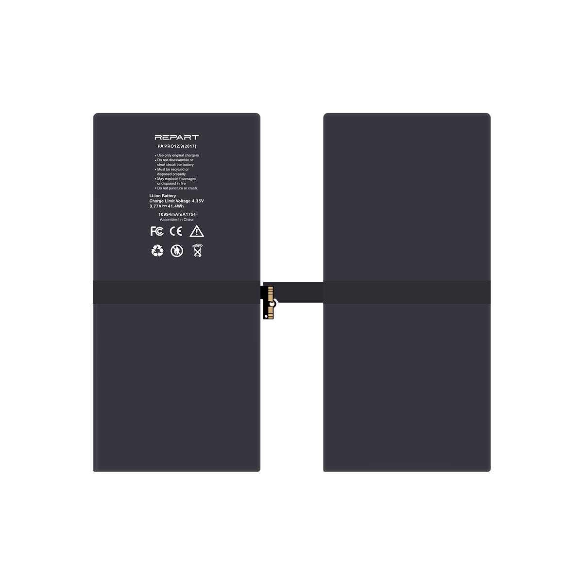 Batterijvervanging voor de iPad 12.9 2e generatie