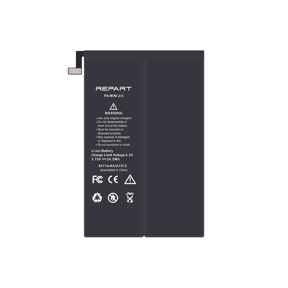 Замена батареи для iPad mini 2 и 3