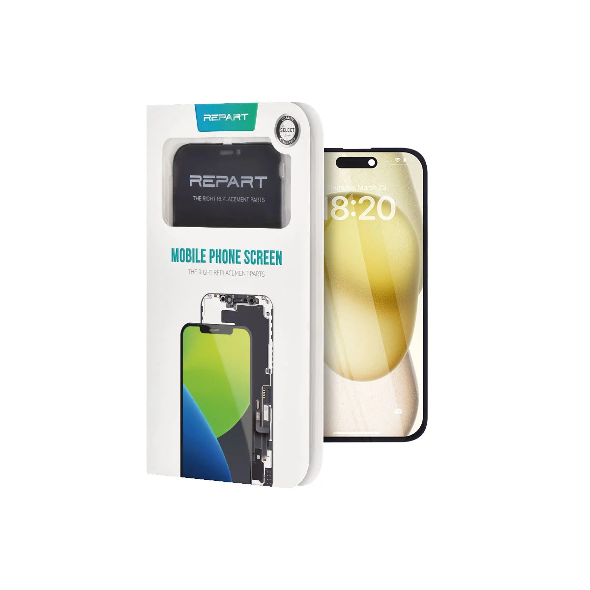 REPART iPhone 15 Bildschirmersatz (Select Incell)