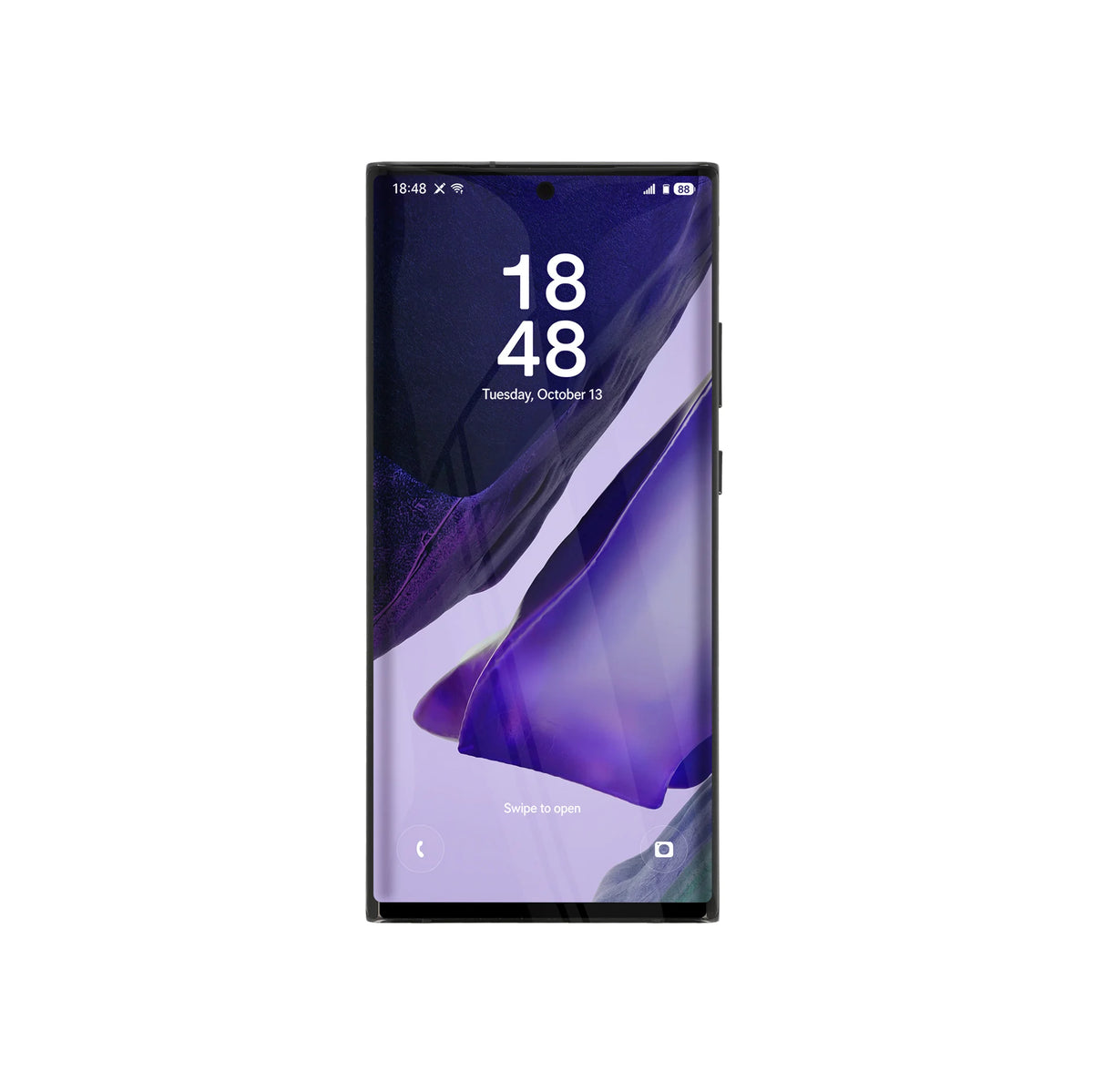 REPART Samsung Galaxy Note20 Ultra Soft OLED Screen Replacement (Ultra, 1:1 Square Corners) - Mystic Black
