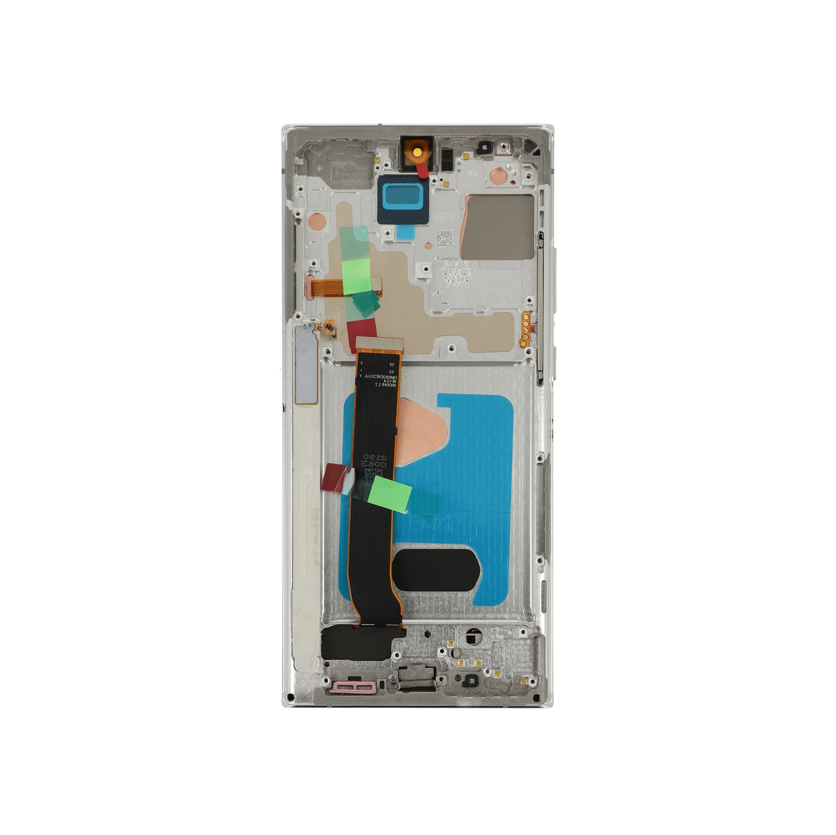 REPART Samsung Galaxy Note20 Ultra Soft OLED Screen Replacement (Ultra, 1:1 Square Corners) - Mystic White