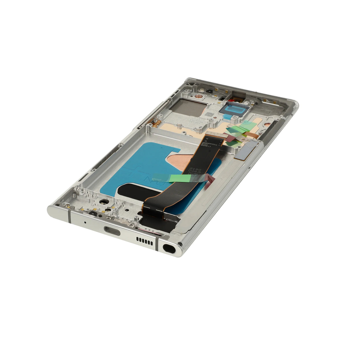REPART Samsung Galaxy Note20 Ultra Soft OLED Screen Replacement (Ultra, 1:1 Square Corners) - Mystic White