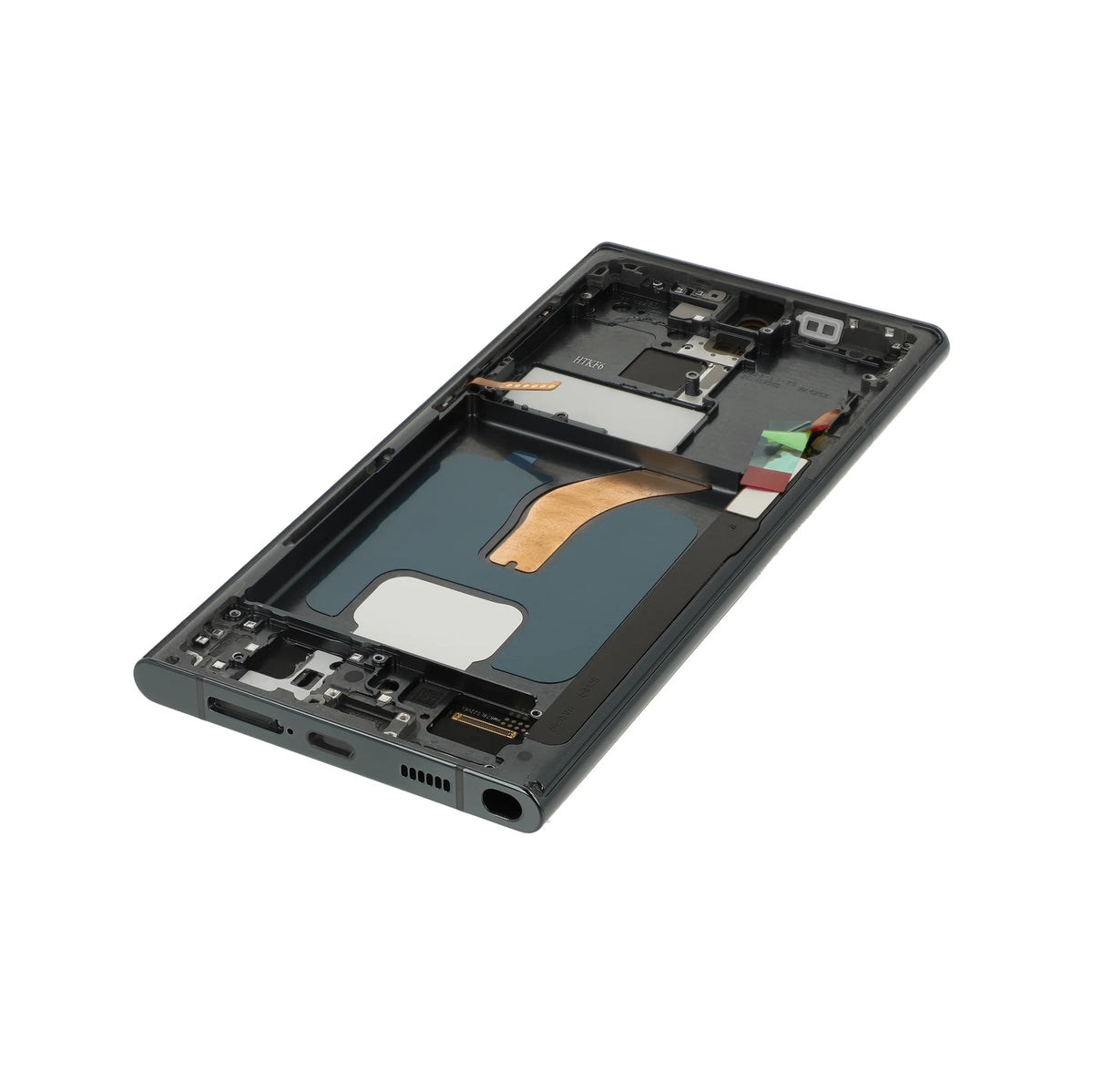 REPART Samsung S22 Ultra Soft OLED Screen Replacement (Ultra, 1:1 Square Corners) - S908B / Green