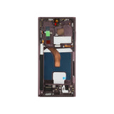 REPART Samsung S22 Ultra Soft OLED Screen Replacement (Ultra, 1:1 Square Corners) - S908B / Violet