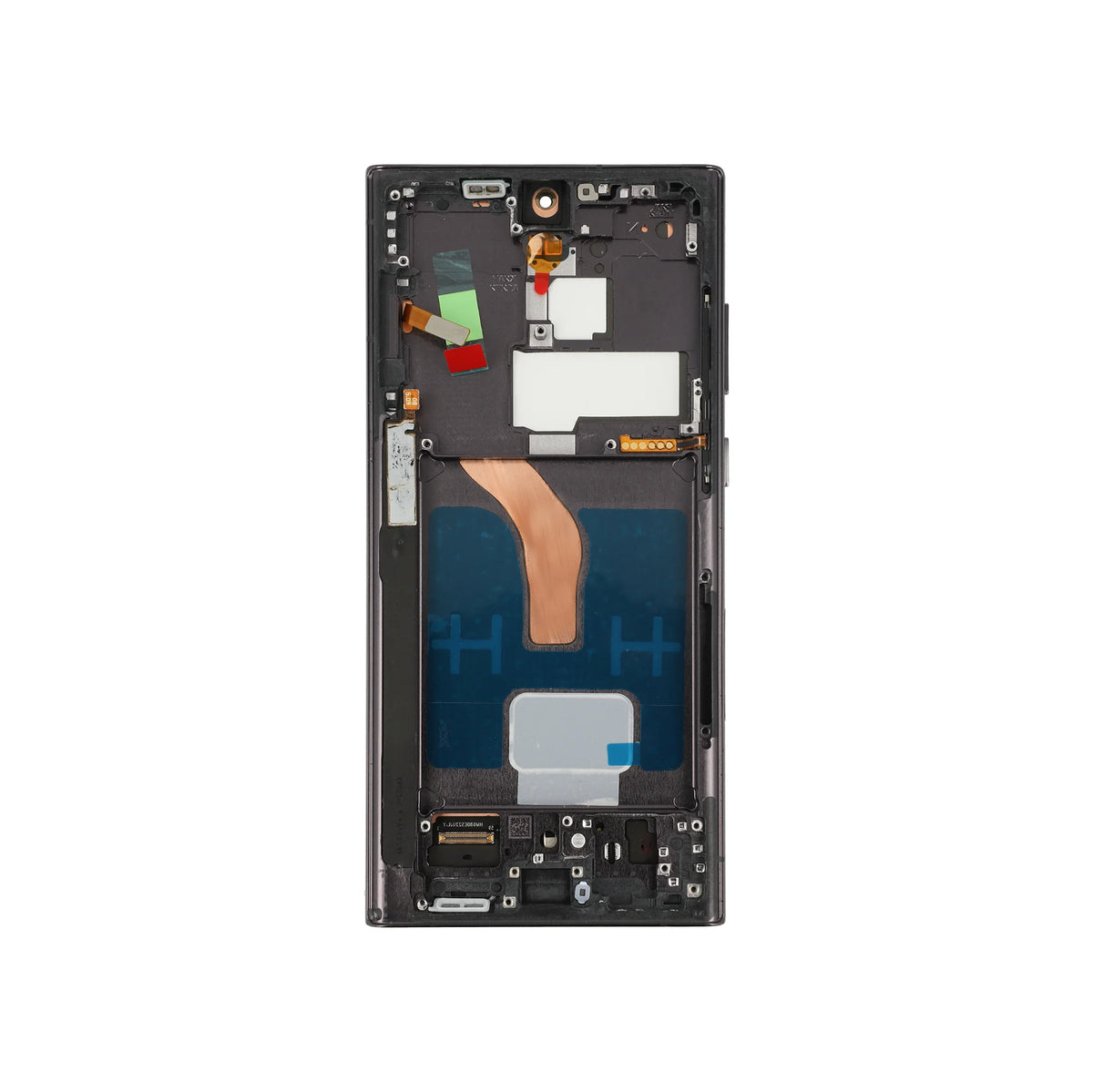 REPART Samsung S22 Ultra Soft OLED Screen Replacement (Ultra, 1:1 Square Corners) - S908U / Phantom Black