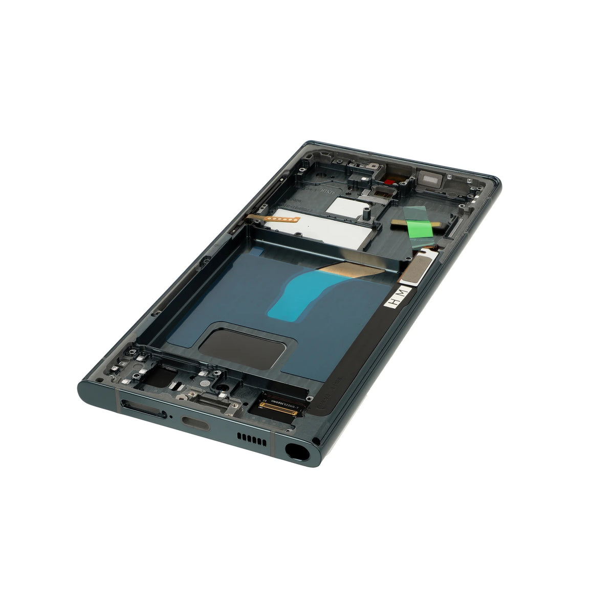 REPART Samsung S22 Ultra Soft OLED Screen Replacement (Ultra, 1:1 Square Corners) - S908U / Green