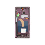 REPART Samsung S22 Ultra Soft OLED Screen Replacement (Ultra, 1:1 Square Corners) - S908U / Violet