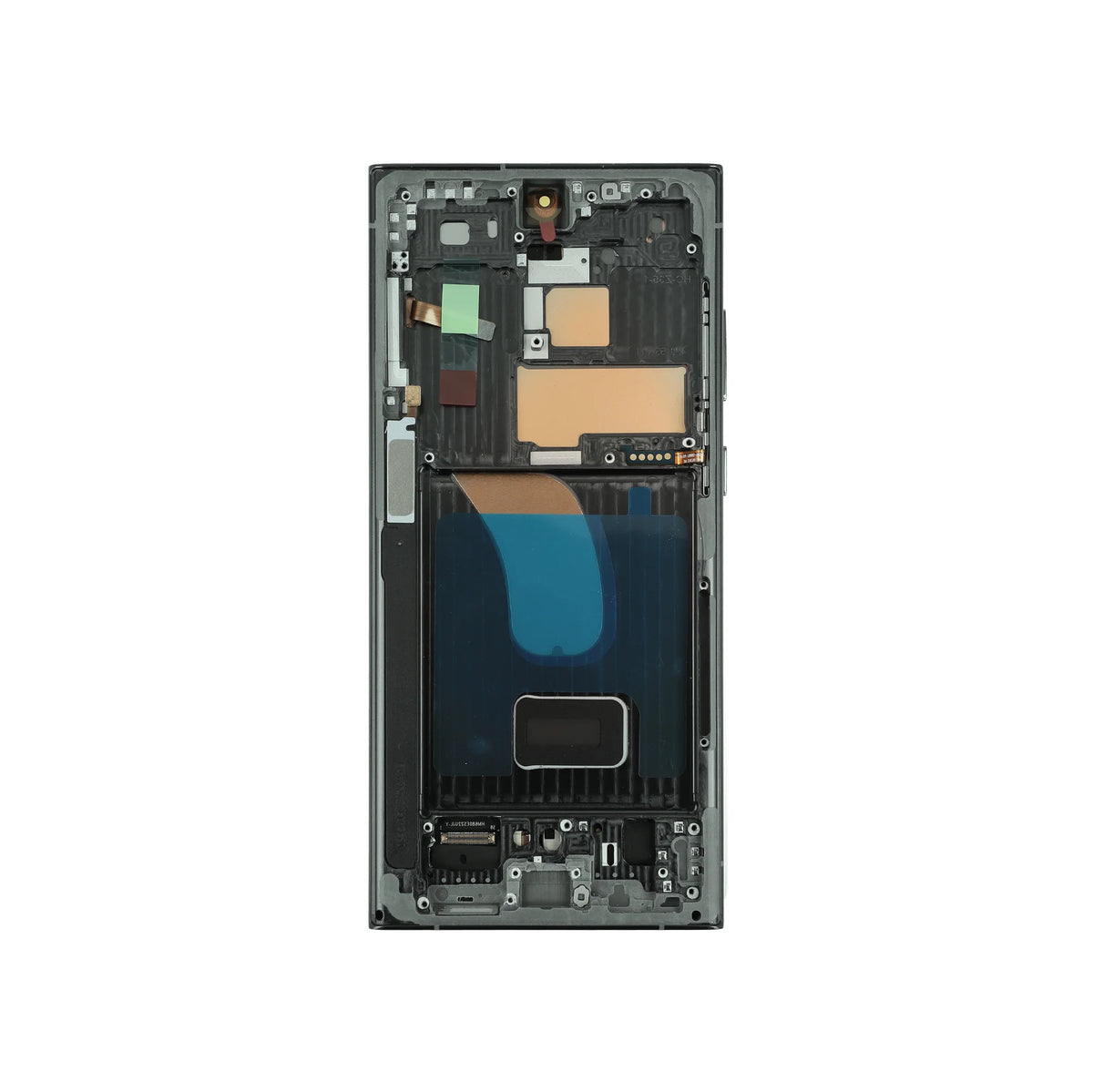 REPART Samsung S23 Ultra Soft OLED Screen Replacement (Ultra, 1:1 Square Corners) - S918B / Green