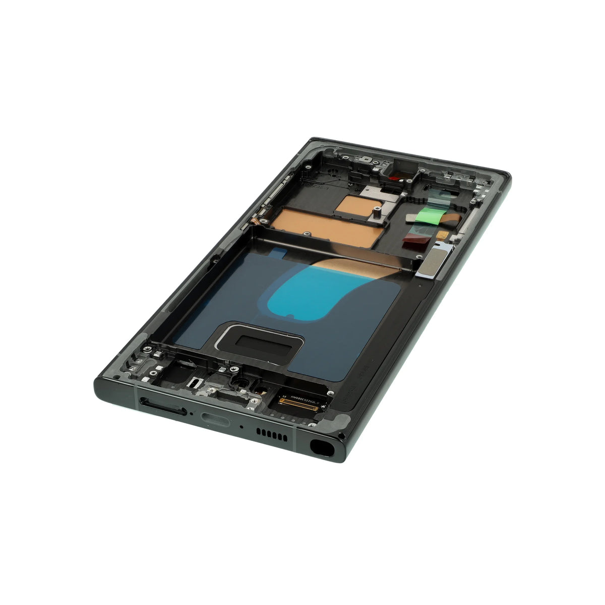 REPART Samsung S23 Ultra Soft OLED Screen Replacement (Ultra, 1:1 Square Corners) - S918B / Green