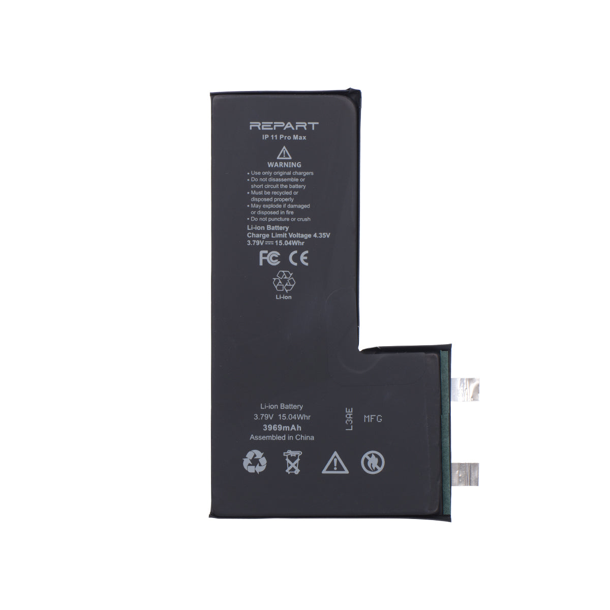 Замена аккумуляторной батареи для iPhone XS - 16 Pro Max (запчасть на замену).