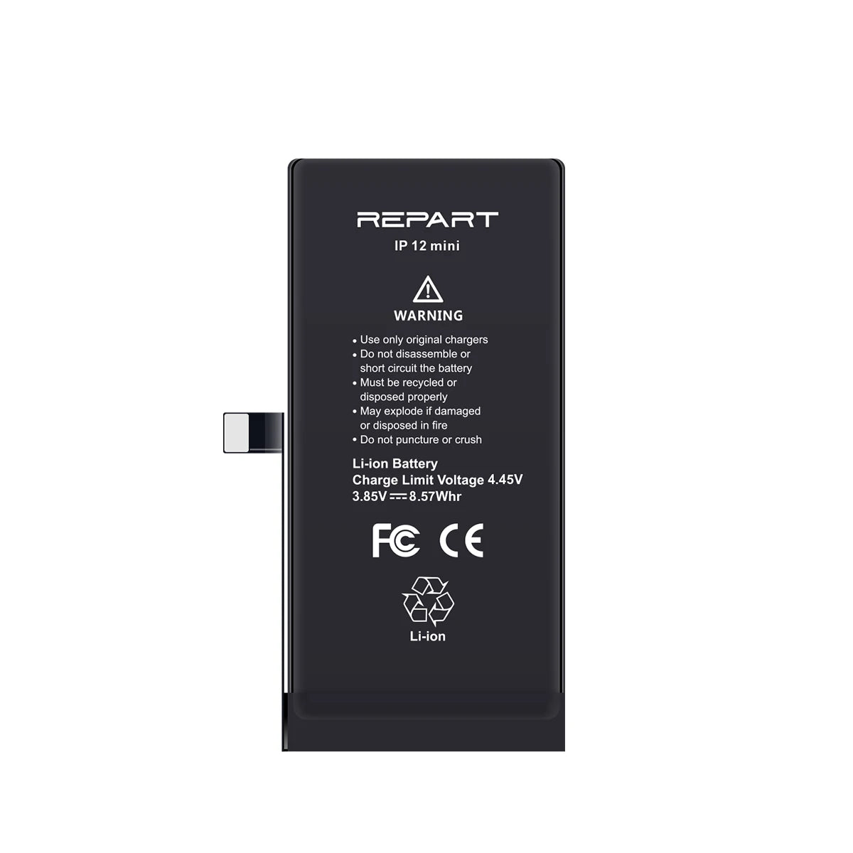 RICAMBIO Batteria di ricambio per iPhone 12 Mini a capacità standard (selezionabile)
