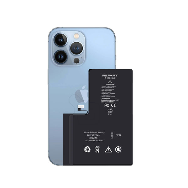 Reemplazo de batería REPART para iPhone 13 Pro Max (Seleccionar)