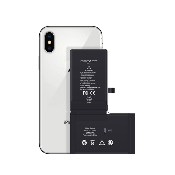 Reemplazo de batería REPART iPhone X (Seleccionar)