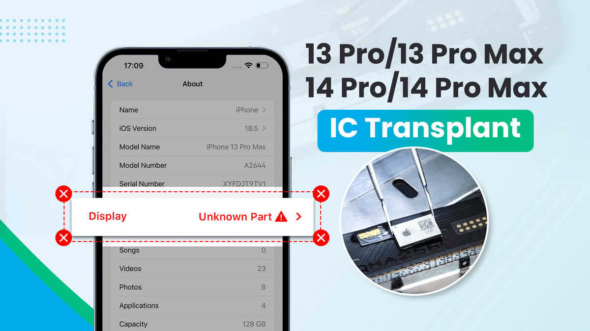 iPhone 13 und 14 IC-Transfer