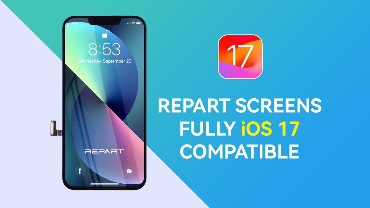 REPART Screens Compatible with iOS 17