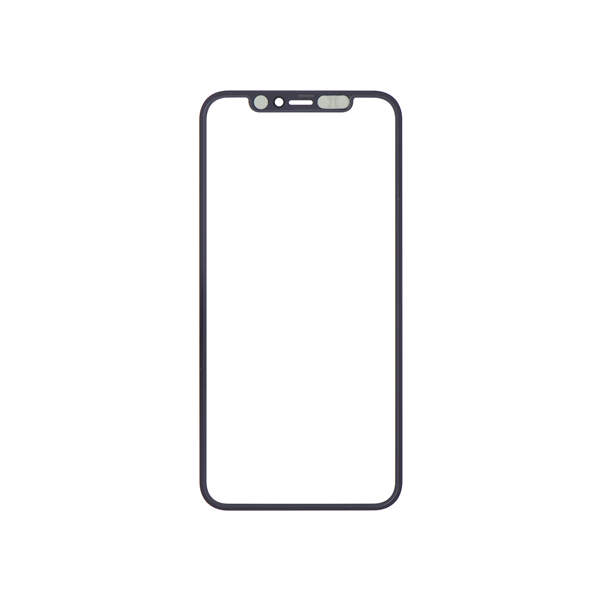 Reemplazo de cristal frontal para iPhone 11 Pro con OCA preinstalado