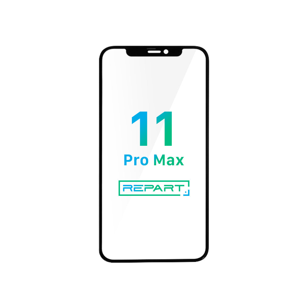 REPART iPhone 11 Pro Max Front Glass Replacement with OCA Pre Installed