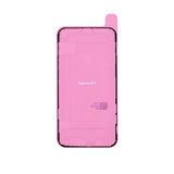 iPhone 11 screen adhesive, pink color in white background