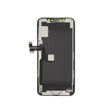 Assemblage d'écran de téléphone sur fond blanc