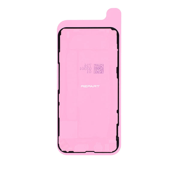 iPhone 13 mini screen adhesive, pink color in white background