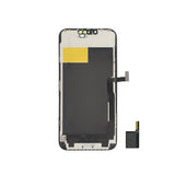 Phone screen assembly on a white background