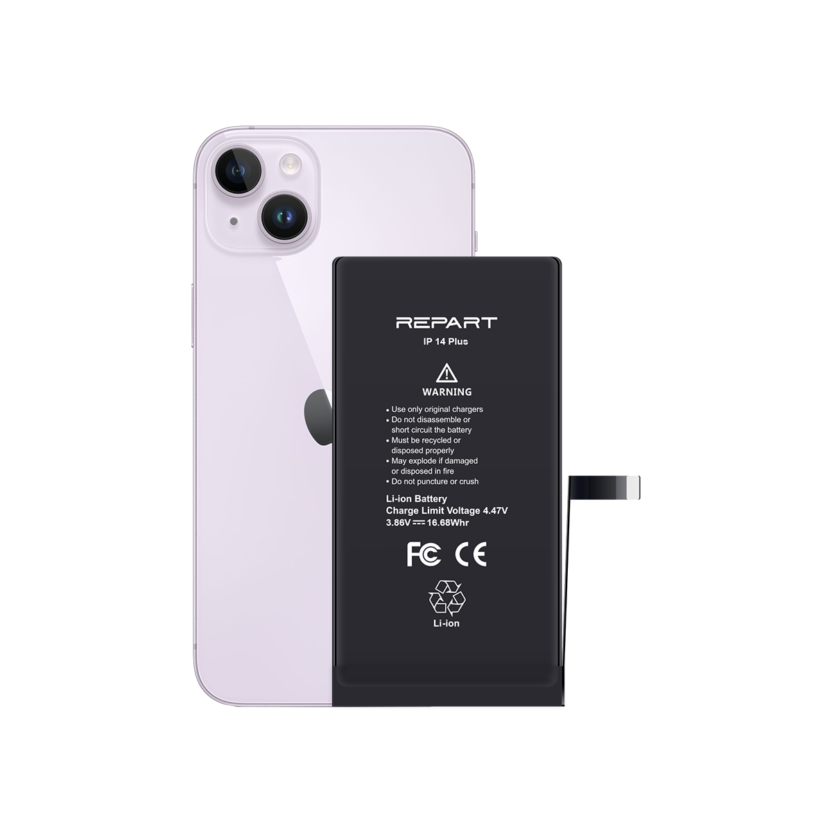 Reemplazo de batería del iPhone 14 Plus