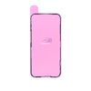 iPhone 15 screen adhesive, pink color in white background