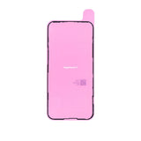 iPhone 15 Plus screen adhesive, pink color in white background
