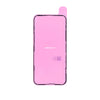 iPhone 15 Plus screen adhesive, pink color in white background