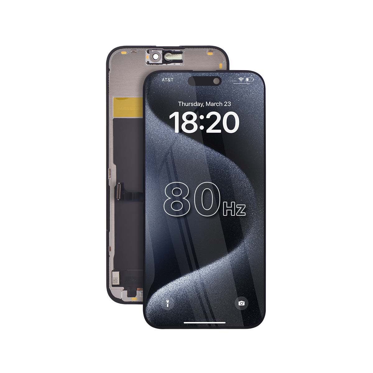 IPhone 15 Pro / Pro Max Glass Screen & Digitizer Replacement Repair Service Part (Front Glass)