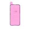 iPhone 16 screen adhesive, pink color in white background