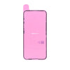 iPhone 16 Plus screen adhesive, pink color in white background
