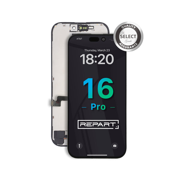 REPART iPhone 16 Pro Screen Assembly Replacement (Select Incell, 120Hz)
