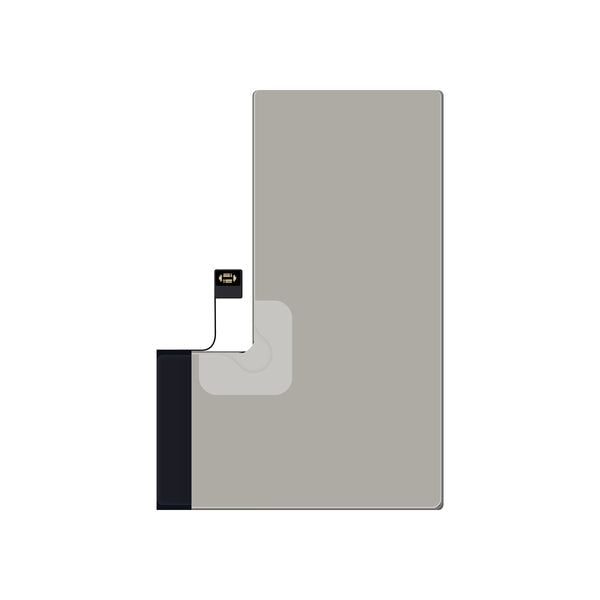 Rectangular electronic device with a USB port on a white background