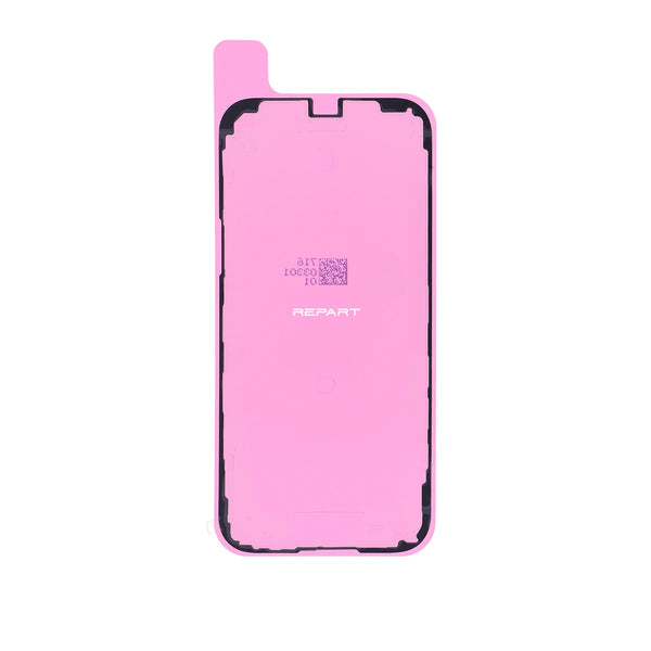 iPhone 17 Air screen adhesive, pink color in white background